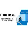 TIFOSI Gafas - RAIL XC FOTOTEC - transparente/blanco