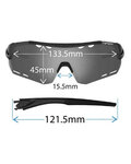 TIFOSI Gafas - ALLIANT - negro/amarillo