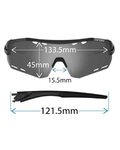 TIFOSI Gafas - ALLIANT - negro/rojo