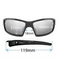 TIFOSI Gafas - CAMROCK - negro/plateado