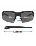 TIFOSI Gafas - CRIT - negro/plateado