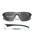 TIFOSI Gafas - PODIUM XC - azul/negro