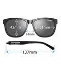 TIFOSI Gafas - SWANK - blanco/naranja
