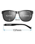 TIFOSI Gafas - SWANK - negro/rojo