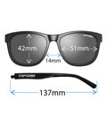 TIFOSI Gafas - SWANK - negro/naranja