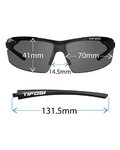 TIFOSI Gafas - TRACK  - negro/amarillo