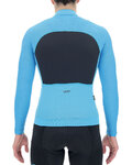 UYN maillot de invierno de manga larga - AIRWING WINTER - negro/turquesa