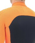 UYN maillot de invierno de manga larga - AIRWING WINTER - negro/naranja