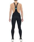 UYN pantalones largos con tirantes - RIDEMILES WINTER - negro