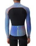 UYN maillot de invierno de manga larga - SPECTRE WINTER - azul/naranja/negro