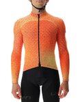 UYN maillot de invierno de manga larga - SPECTRE WINTER - negro/naranja