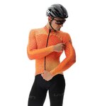 UYN maillot de invierno de manga larga - SPECTRE WINTER - negro/naranja