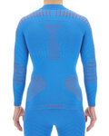 UYN camiseta de manga larga - RESILYON  - azul/rojo