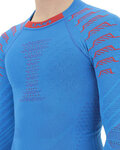 UYN camiseta de manga larga - RESILYON  - azul/rojo