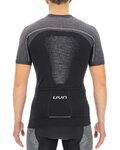UYN jersey de manga corta - BIKING GRANFONDO - gris/negro