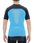 UYN jersey de manga corta - BIKING GRANFONDO - azul/negro