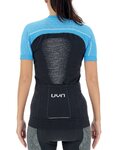 UYN jersey de manga corta - GRANFONDO LADY - azul/negro