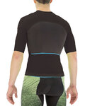 UYN jersey de manga corta - BIKING AIRWING - negro