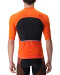 UYN jersey de manga corta - BIKING AIRWING - negro/naranja