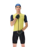 UYN jersey de manga corta - BIKING GARDA - amarillo/azul