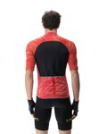 UYN jersey de manga corta - BIKING WAVE - negro/rojo