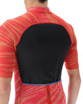 UYN jersey de manga corta - BIKING WAVE - negro/rojo