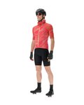 UYN jersey de manga corta - BIKING WAVE - negro/rojo