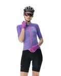 UYN jersey de manga corta - BIKING WAVE LADY - púrpura