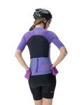 UYN jersey de manga corta - BIKING WAVE LADY - púrpura