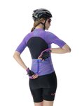 UYN jersey de manga corta - BIKING WAVE LADY - púrpura