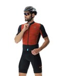 UYN jersey de manga corta - ALLROAD AEROFIT - naranja/negro