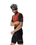 UYN jersey de manga corta - ALLROAD AEROFIT - naranja/negro
