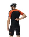 UYN jersey de manga corta - ALLROAD AEROFIT - naranja/negro