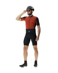UYN jersey de manga corta - ALLROAD AEROFIT - naranja/negro