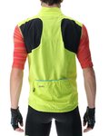 UYN chaleco - ULTRALIGHT WIND - negro/amarillo