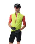 UYN chaleco - ULTRALIGHT WIND - negro/amarillo