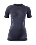 UYN camiseta de manga larga - EVOLUTYON UW LADY - gris/turquesa