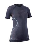 UYN camiseta de manga larga - EVOLUTYON UW LADY - gris/turquesa