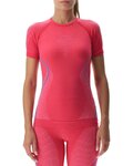 UYN camiseta de manga larga - EVOLUTYON UW LADY - turquesa/rosa