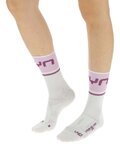 UYN calcetines clásicos - ONE LIGHT LADY - granate/blanco/rosa