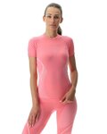 UYN Camiseta de manga corta - EVOLUTYON UW LADY - blanco/rosa