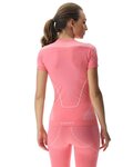 UYN Camiseta de manga corta - EVOLUTYON UW LADY - blanco/rosa