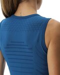 UYN camiseta sin mangas - MOTYON LADY - azul