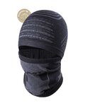 UYN capó - FUSYON MERINO 2in1 - negro/gris