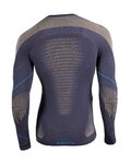 UYN camiseta de manga larga - EVOLUTYON  - gris/amarillo