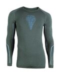 UYN camiseta de manga larga - VISYON - azul/verde