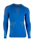 UYN camiseta de manga larga - AMBITYON - azul/naranja