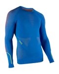 UYN camiseta de manga larga - AMBITYON - azul/naranja