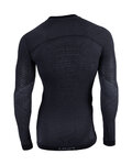 UYN camiseta de manga larga - FUSYON MERINO - negro
