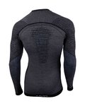 UYN camiseta de manga larga - FUSYON MERINO - negro/gris